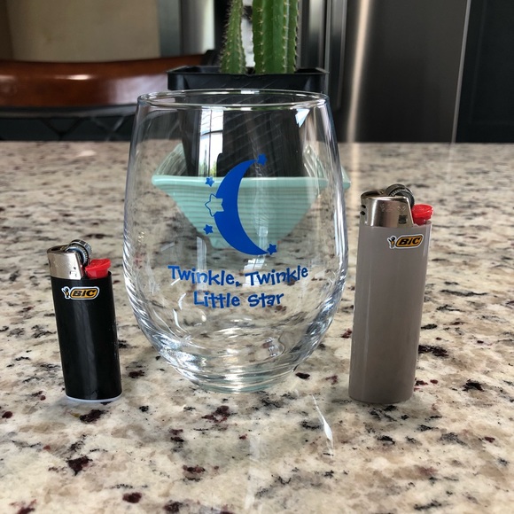 Twinkle Twinkle Little Star Glass!!! - Picture 3 of 6